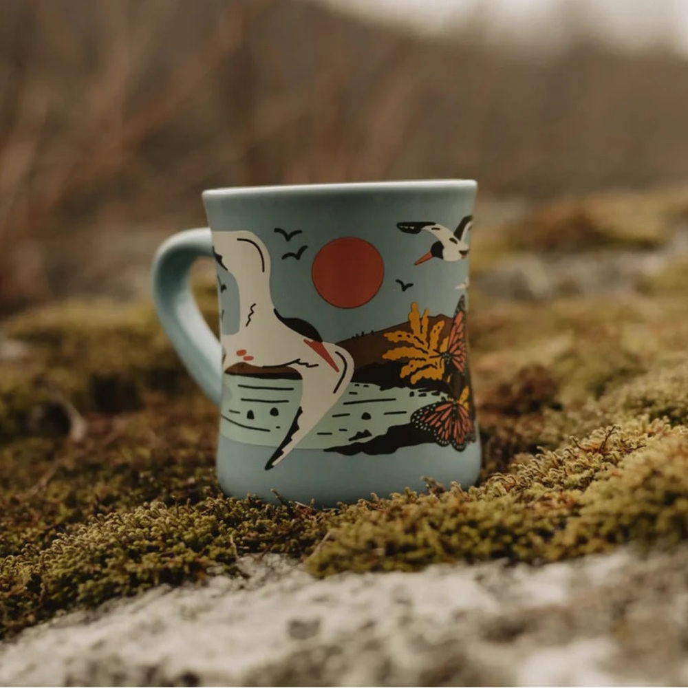 Coastal Life Ceramic Mug - Birds Collective